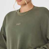 Mid Weight Sweatshirt | Alpine Green