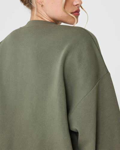 Mid Weight Sweatshirt | Alpine Green