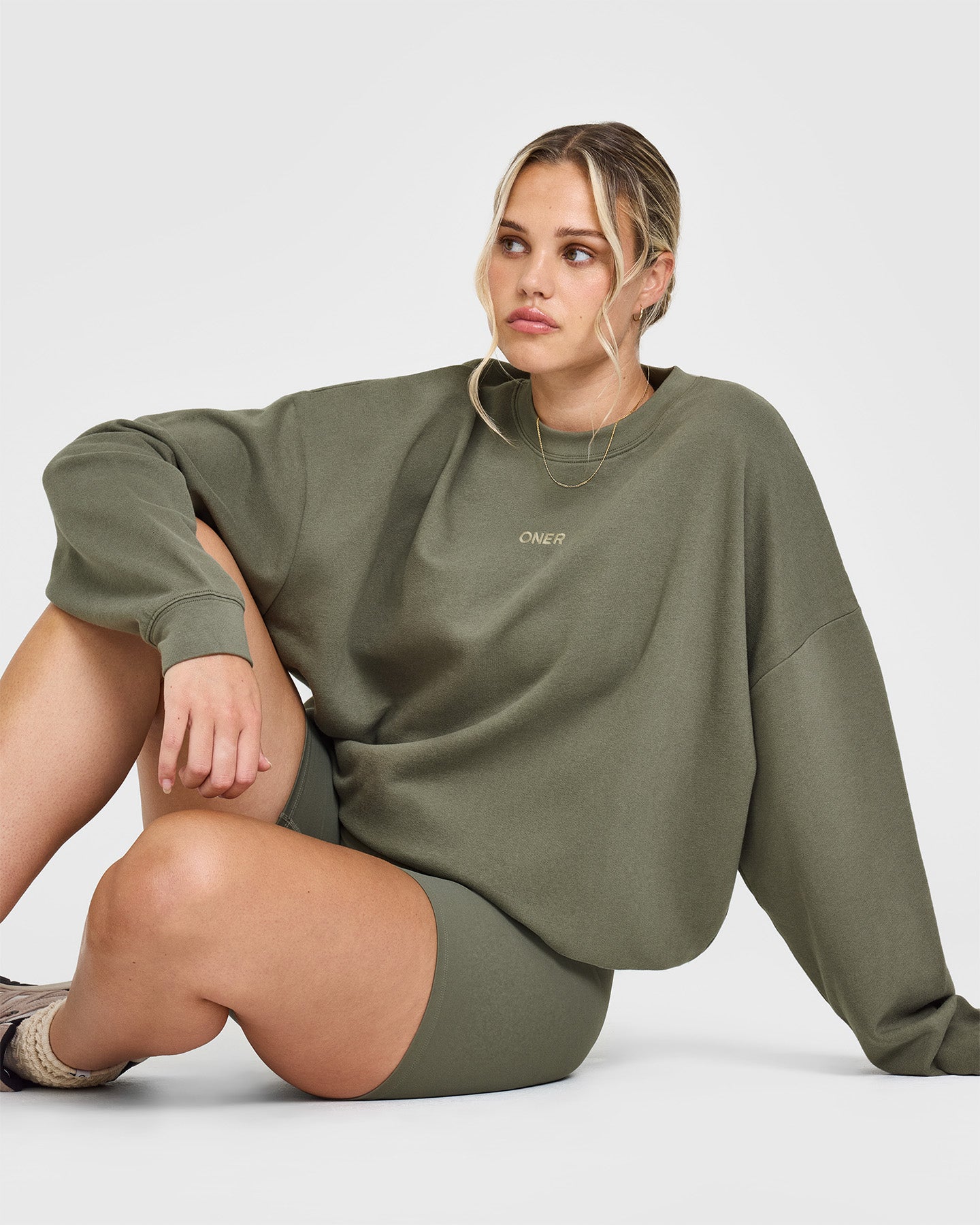 Mid Weight Sweatshirt | Alpine Green