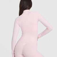 softmotion-jacket-with-white-logo-ballet-pink