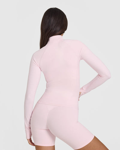 softmotion-jacket-with-white-logo-ballet-pink