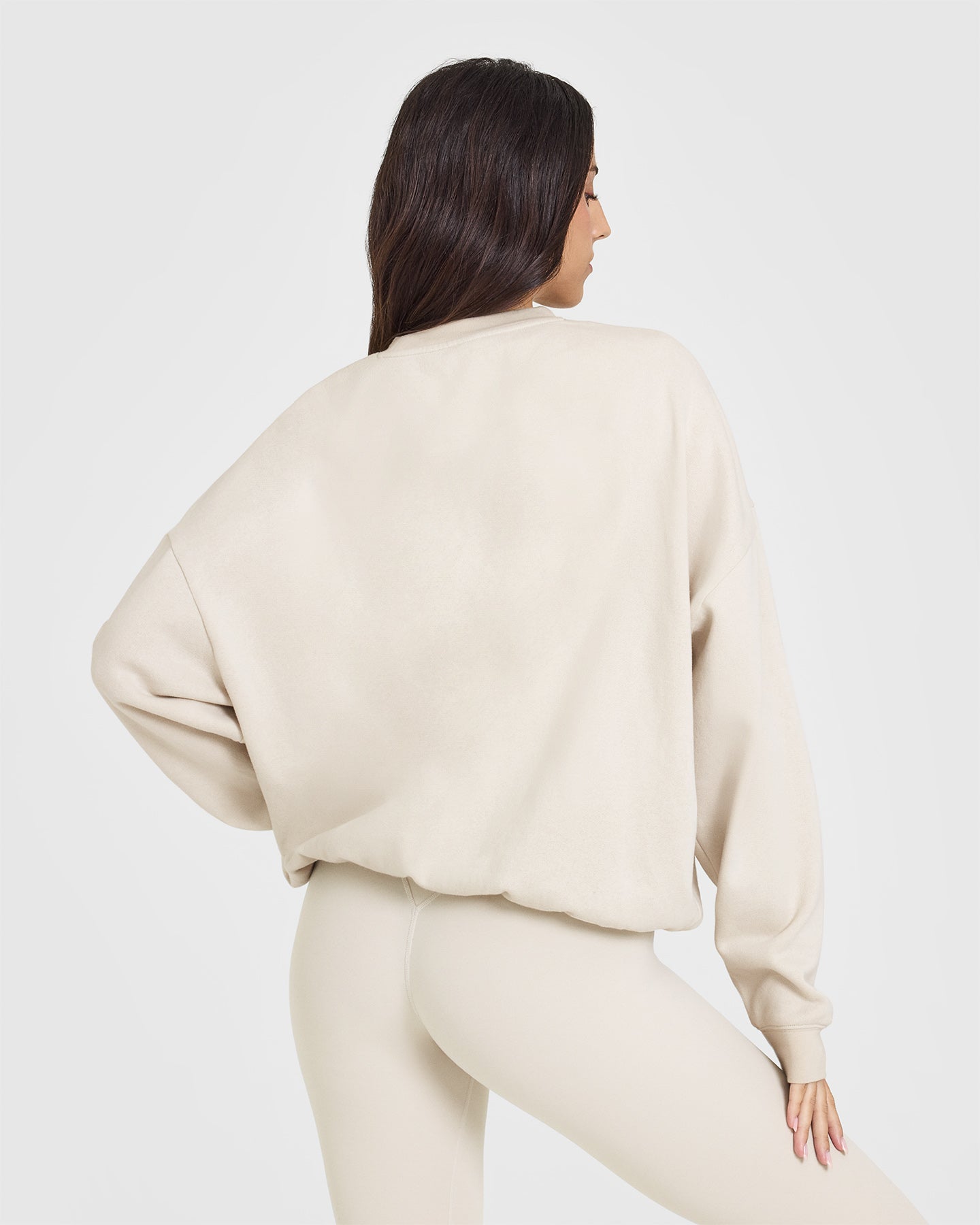 Mid Weight Sweatshirt | Sand