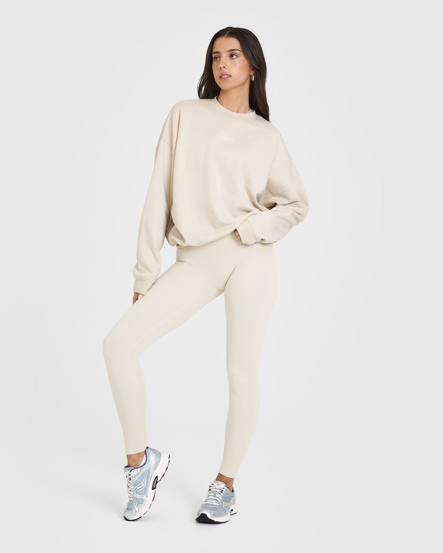 Mid Weight Sweatshirt | Sand