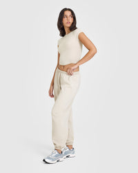 Mid Weight Jogger | Sand