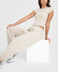 Mid Weight Jogger | Sand