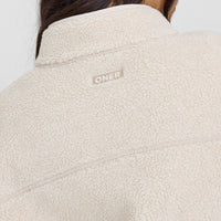 Zip Through Fleece Jacket | Sand