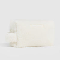 Borg Washbag | Cream