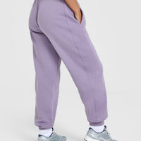 Foundations Jogger With Printed Graphic | Soft Purple