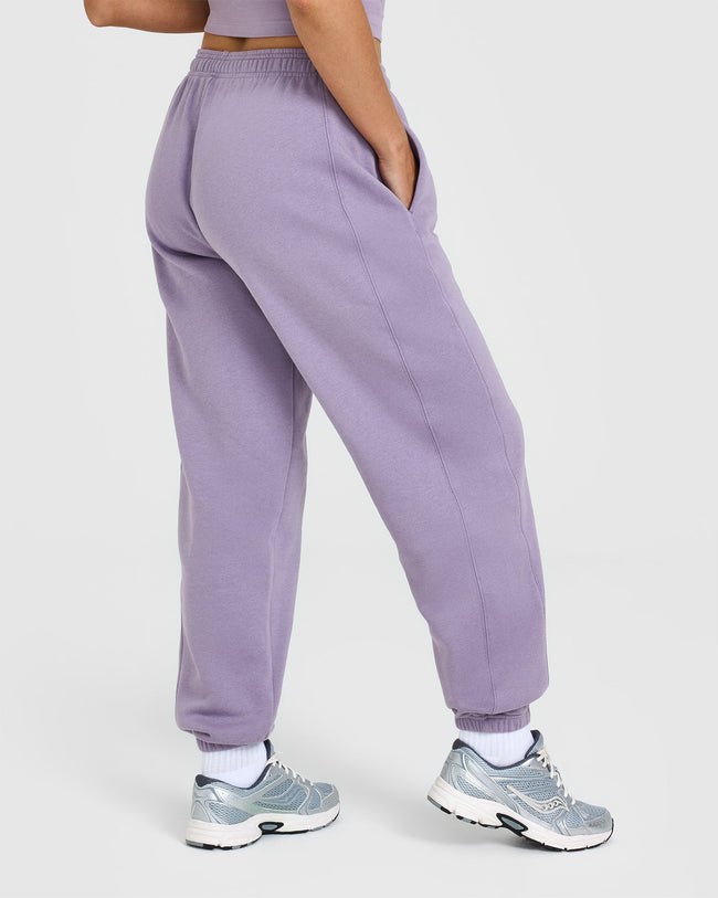 Foundations Jogger With Printed Graphic | Soft Purple