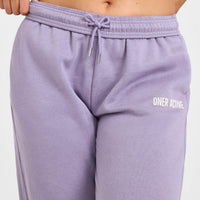 Foundations Jogger With Printed Graphic | Soft Purple
