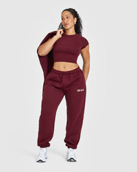 Foundations Jogger With Printed Graphic | Rosewood