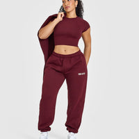Foundations Jogger With Printed Graphic | Rosewood