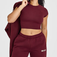 Foundations Jogger With Printed Graphic | Rosewood