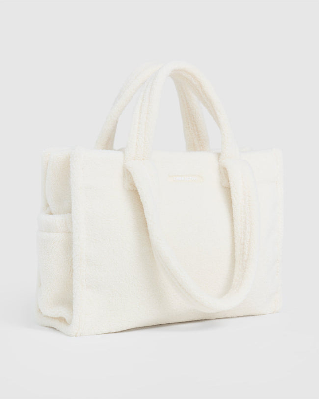 Borg Tote Bag | Cream