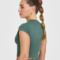 Cotton Icon Baby T-Shirt | Iced Green