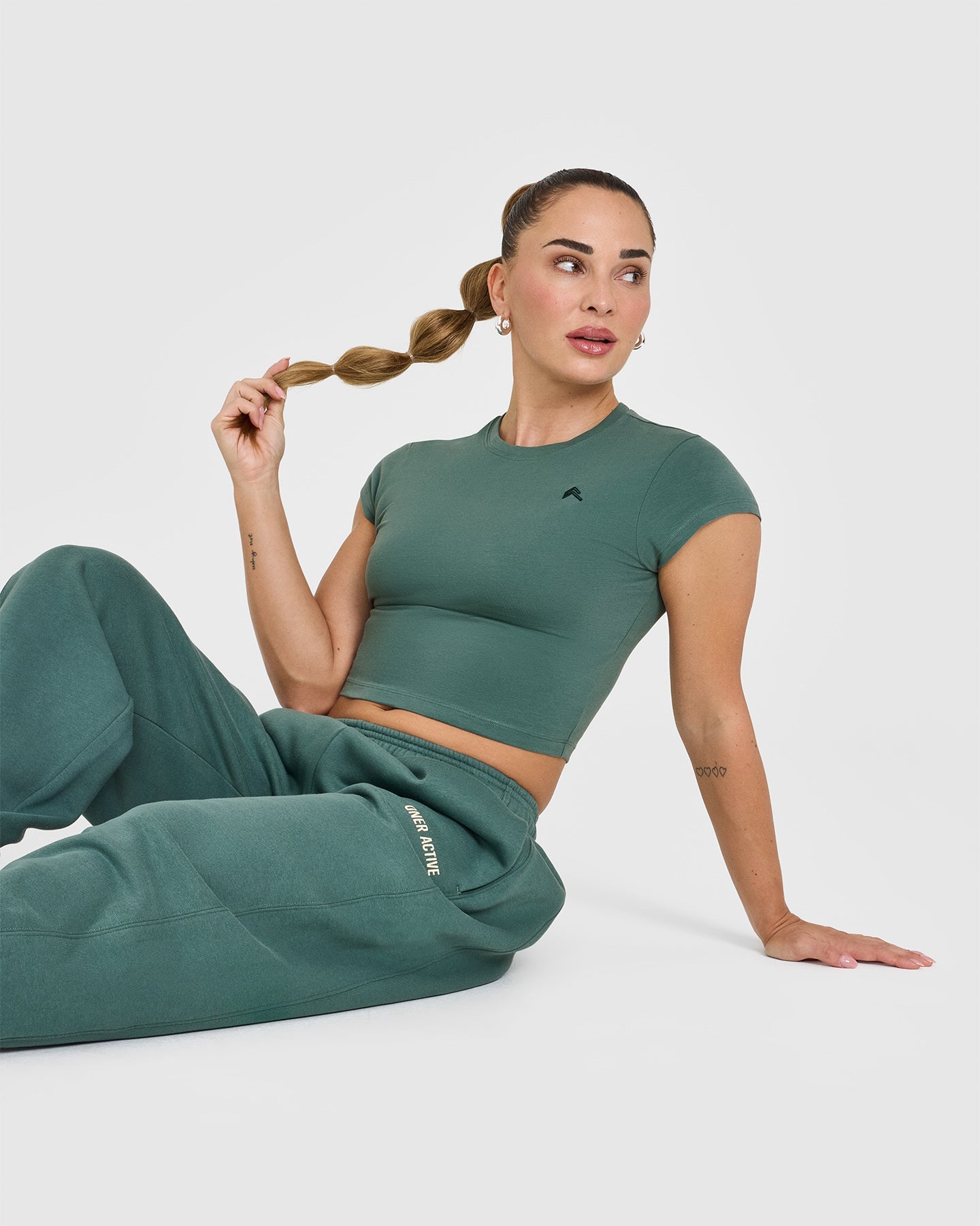 Cotton Icon Baby T-Shirt | Iced Green