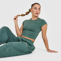 Cotton Icon Baby T-Shirt | Iced Green