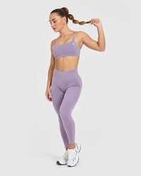 Everyday Cross Over Bralette | Soft Purple