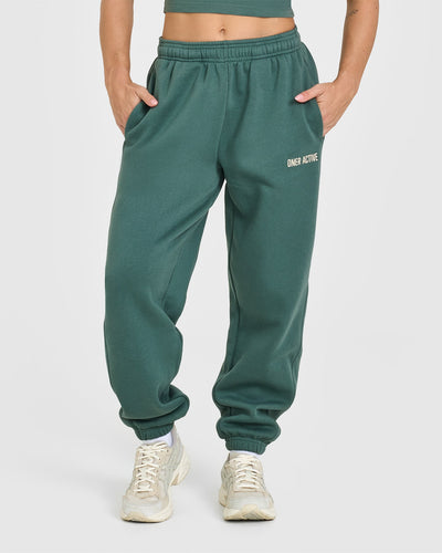 Foundations Jogger With Printed Graphic | Iced Green