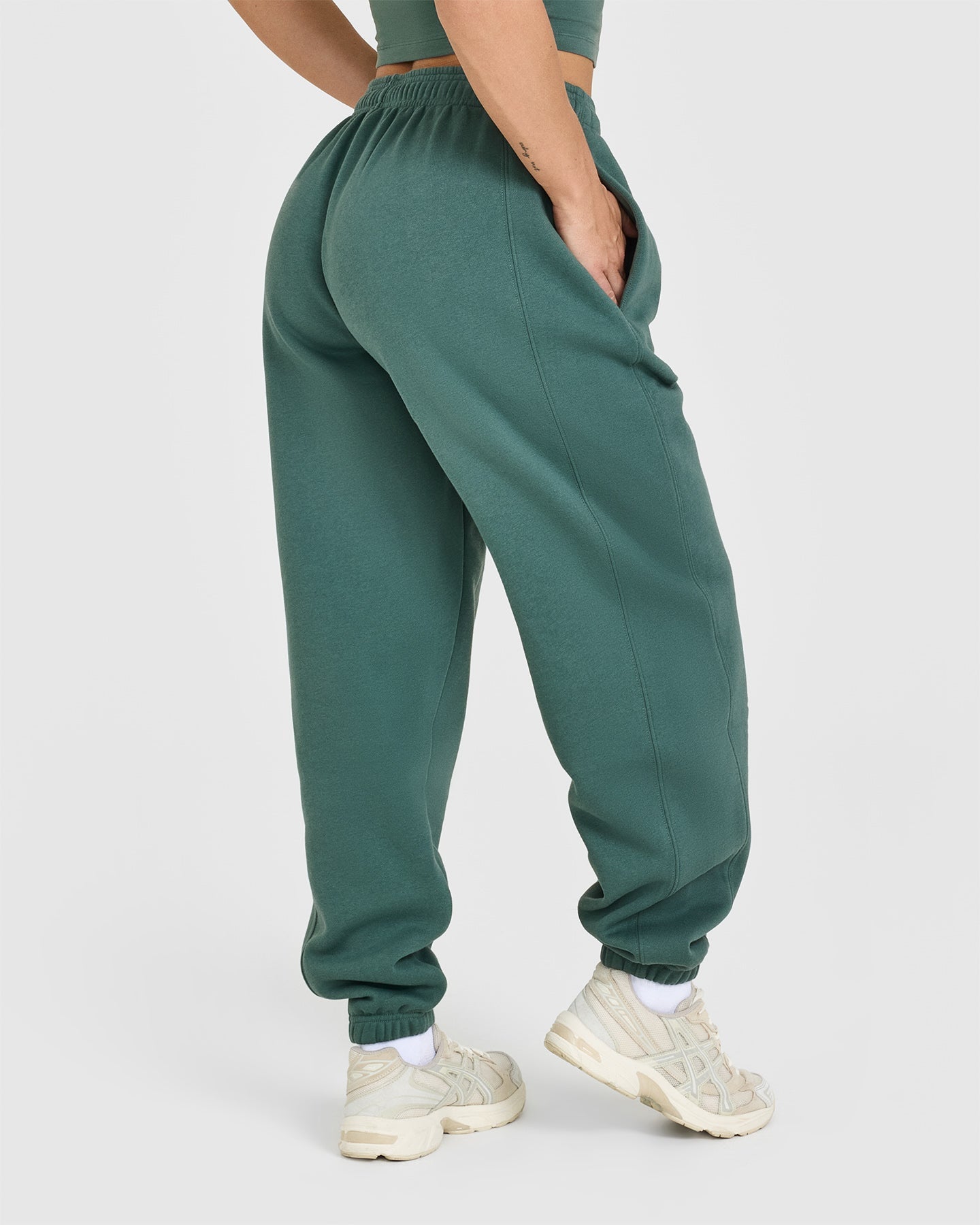 Foundations Jogger With Printed Graphic | Iced Green