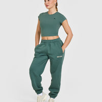 Foundations Jogger With Printed Graphic | Iced Green