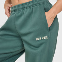 Foundations Jogger With Printed Graphic | Iced Green