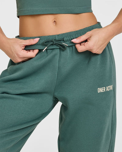 Foundations Jogger With Printed Graphic | Iced Green
