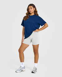 Classic Oversized Lightweight T-Shirt | Midnight