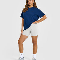 Classic Oversized Lightweight T-Shirt | Midnight