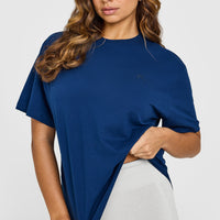 Classic Oversized Lightweight T-Shirt | Midnight