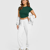 Mellowâ„¢ Soft Mid Short Sleeve T-Shirt | Racing Green