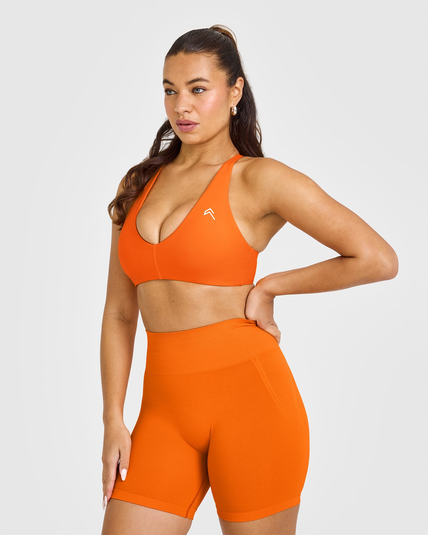 Unified Micro Bralette | Flame Orange