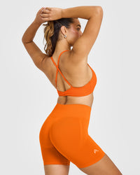 Unified Micro Bralette | Flame Orange