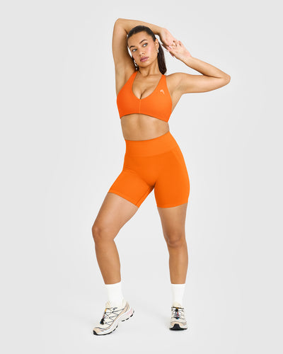 Unified Micro Bralette | Flame Orange