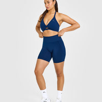 Unified Twist Sports Bra | Midnight