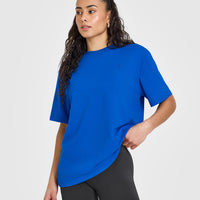 Classic Oversized Lightweight T-Shirt | Cobalt