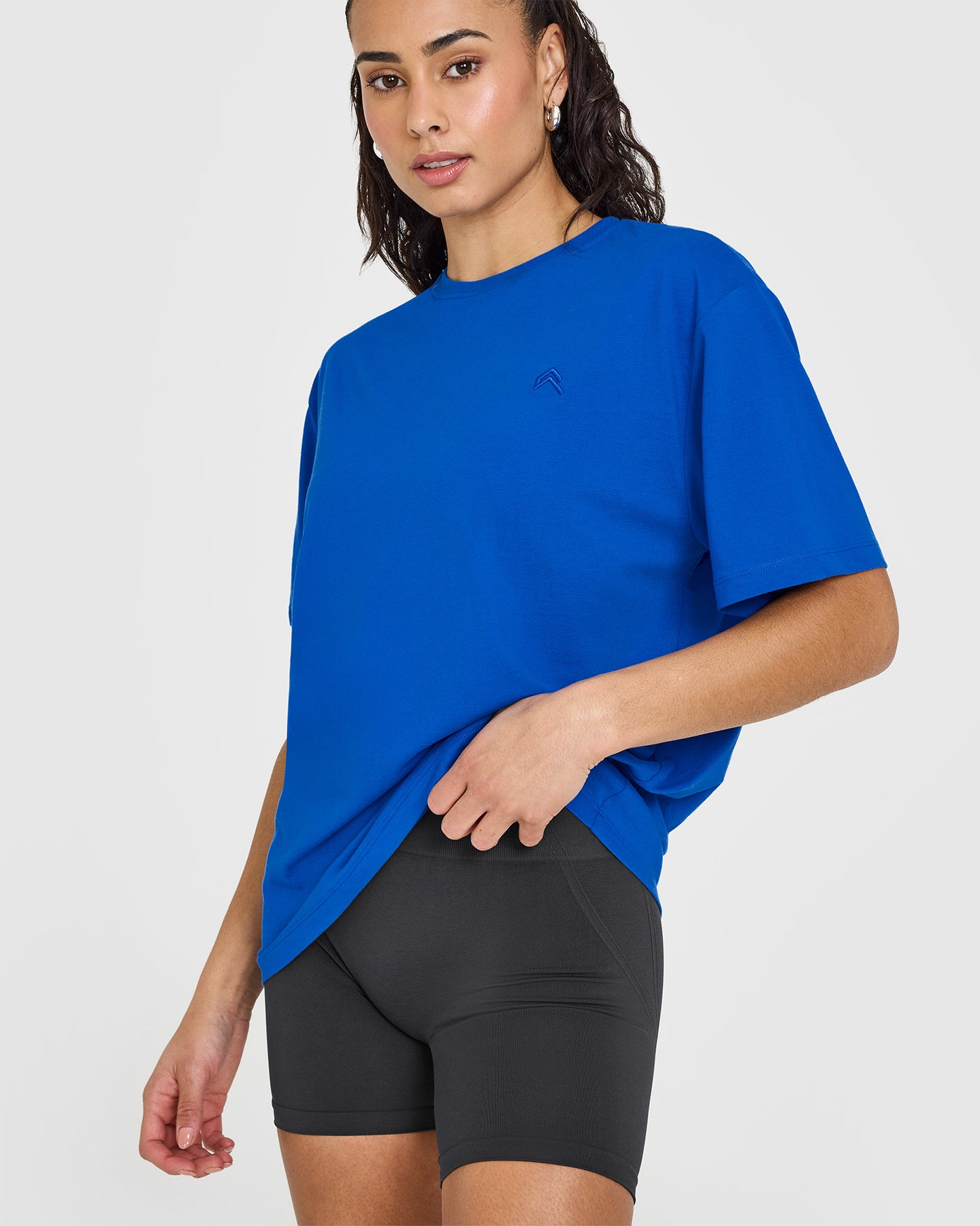 Classic Oversized Lightweight T-Shirt | Cobalt