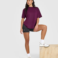 Classic Oversized Lightweight T-Shirt | Ripe Fig