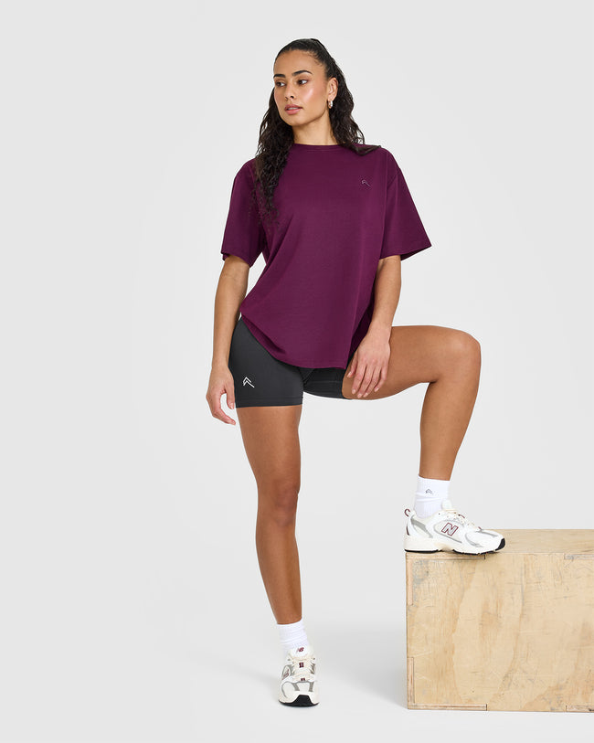 Classic Oversized Lightweight T-Shirt | Ripe Fig