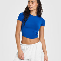 Mellowâ„¢ Soft Mid Short Sleeve T-Shirt | Cobalt Blue