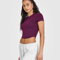 Mellowâ„¢ Soft Mid Short Sleeve T-Shirt | Ripe Fig