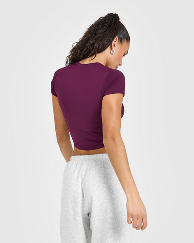 Mellowâ„¢ Soft Mid Short Sleeve T-Shirt | Ripe Fig