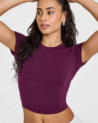 Mellowâ„¢ Soft Mid Short Sleeve T-Shirt | Ripe Fig