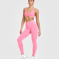 Unified Micro Bralette | Peony Pink