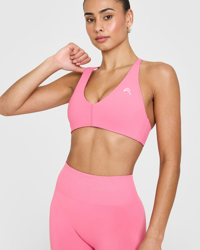 Unified Micro Bralette | Peony Pink