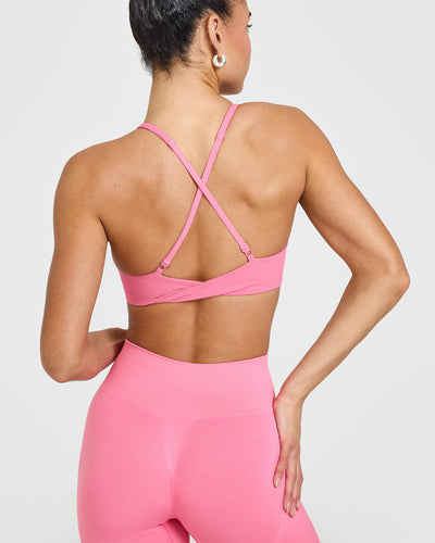 Unified Micro Bralette | Peony Pink