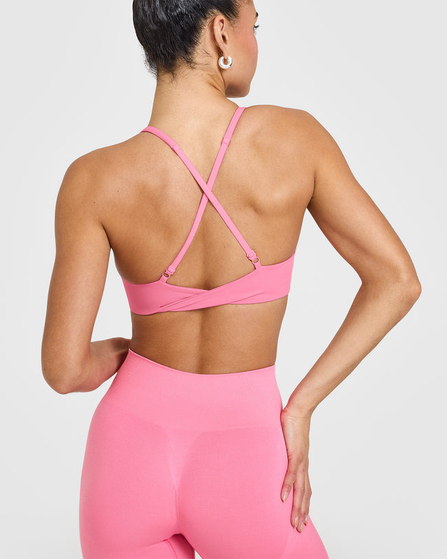 Unified Micro Bralette | Peony Pink