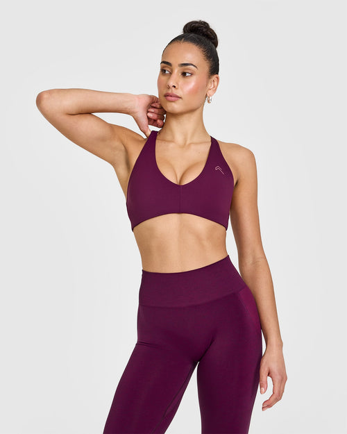 Oner Modal Unified Micro Bralette | Ripe Fig