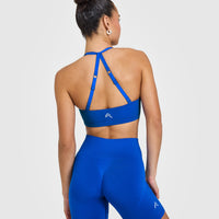 Unified Twist Sports Bra | Cobalt Blue