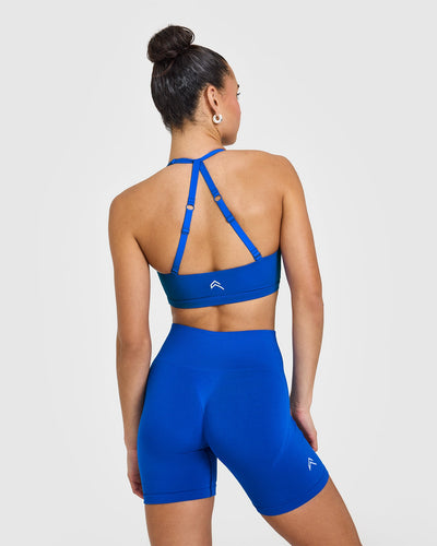 Unified Twist Sports Bra | Cobalt Blue